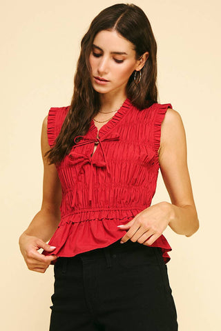 Penny Smocked Top