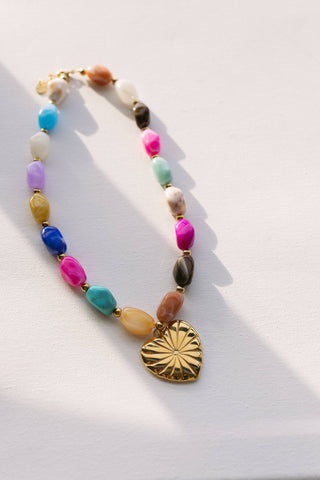 Color Lover Heart Necklace