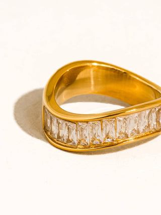 Calyxe Baguette Band Ring