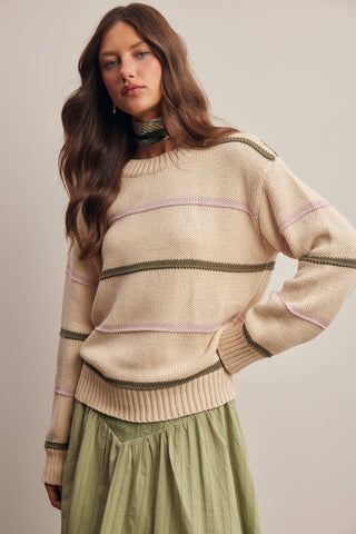 Cassie Stripe Sweater