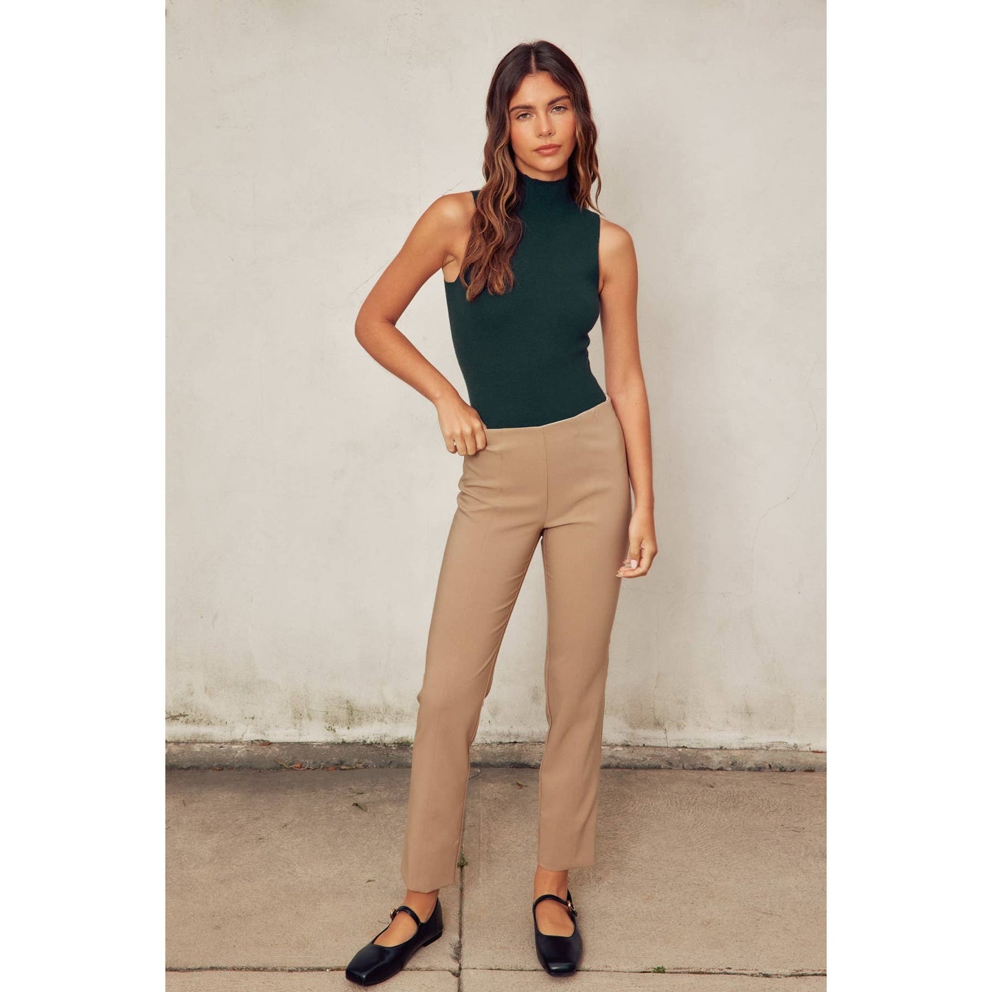 Perfect Layer mock Knit Bodysuit