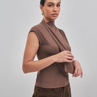Scarf top