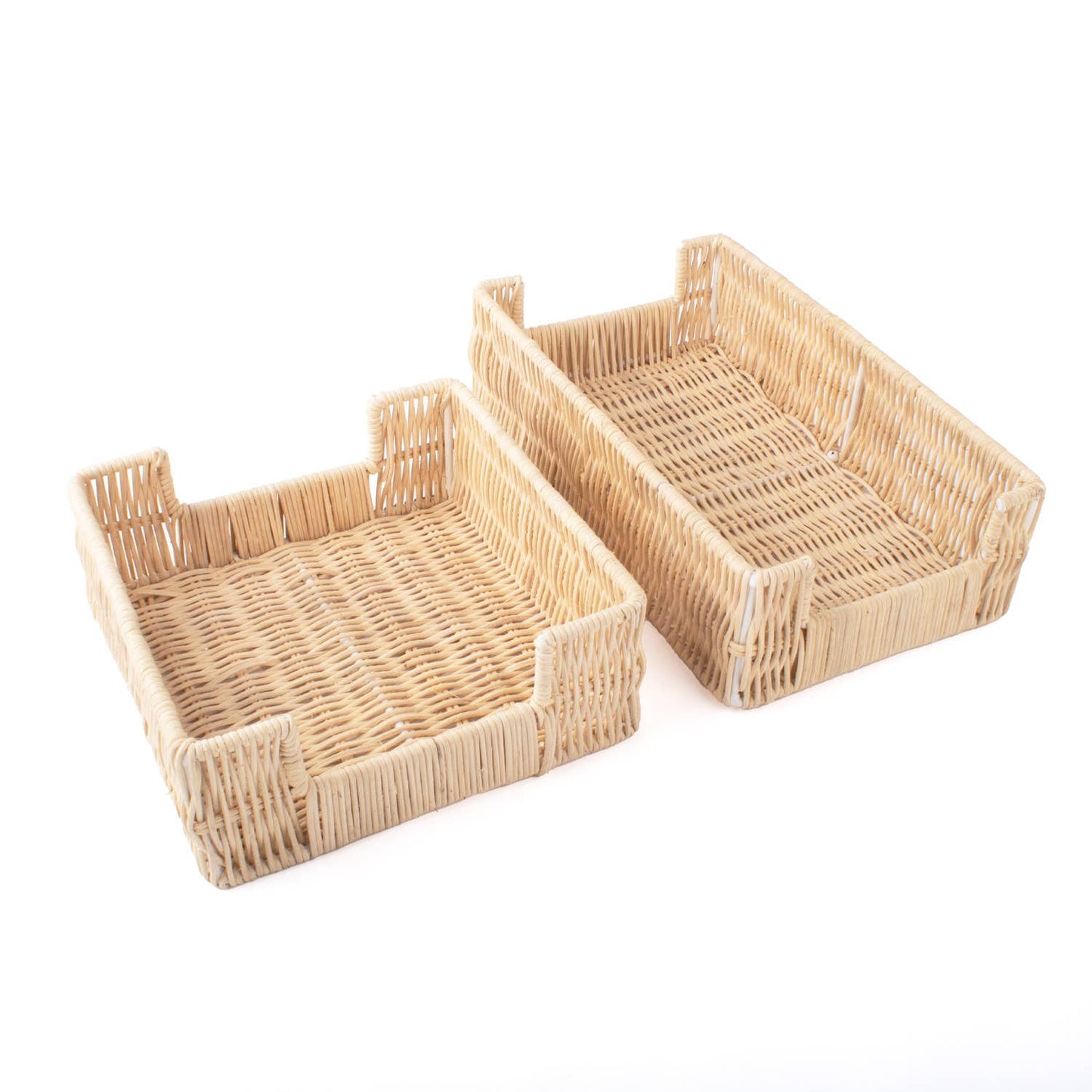 Natural Rattan Beverage Napkin Tray