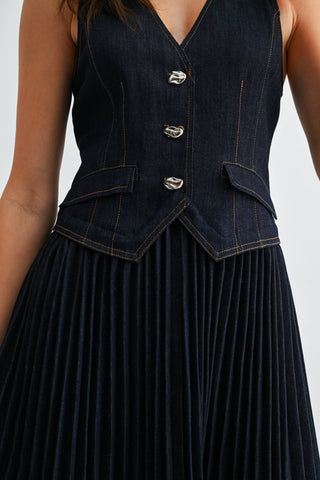 Cambridge Pleated Dress