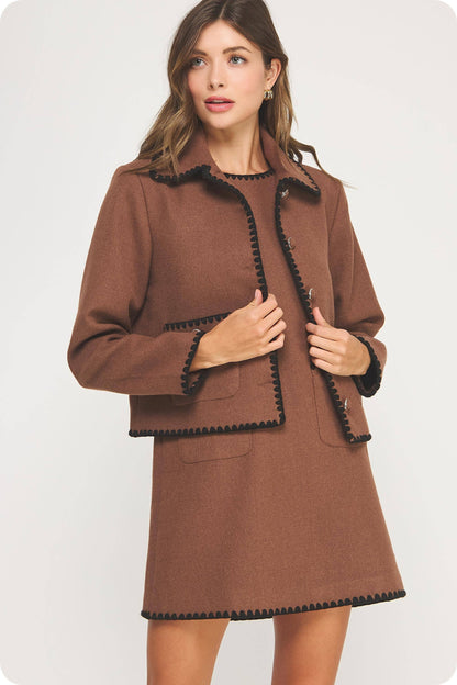 Chelsea Boucle Mini Dress