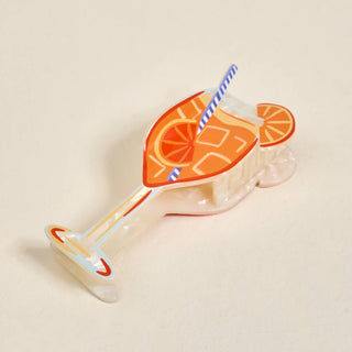 Aperol Spritz Claw Clip