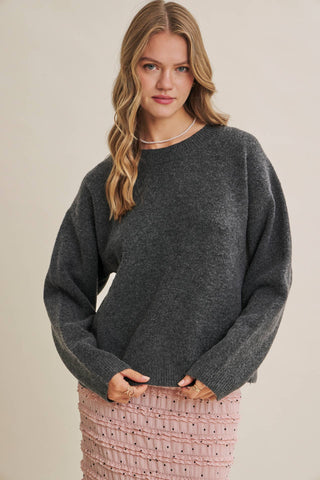 AUTUMN PICNIC BOW SWEATER