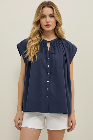 Hila Cape Button Down