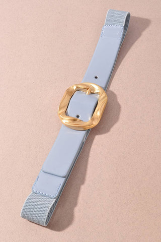 Square Buckle Elastic Belt