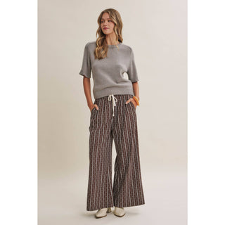 EVERYDAY POLKA DOT PINSTRIPE PANTS