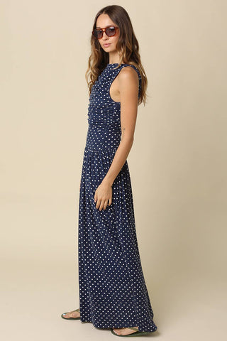 Sienna Polka Dot Maxi Dress