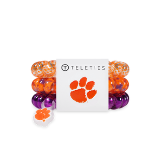 Spiral Hair Coils | Large | Go Tigers! Hair Ties