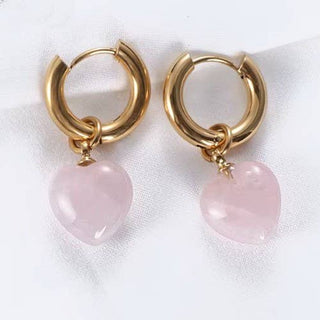 18K STAINLESS STEEL TARNISH FREE DROP EARRINGS