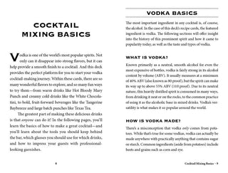 Vodka Cocktail Cards A–Z by Adams Media
