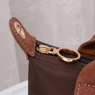 Britney Nylon Double Handle Crossbody Bag