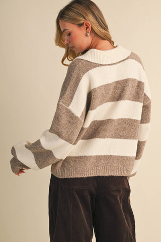 The Sloane Striped Sweater