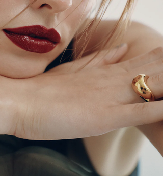 Wave Stacking Rings- Waterproof-PVD 14K gold or silver