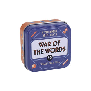 After Dinner Amusements: War of the Words