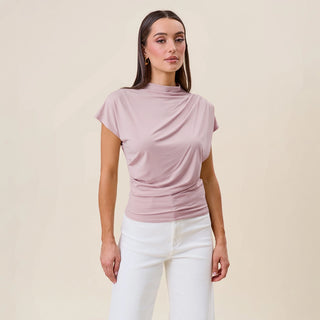 Jersey Girl Draped Top