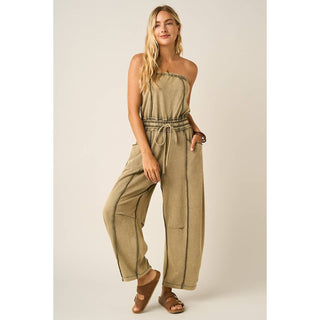 SAGE BARREL LEG JUMPSUIT