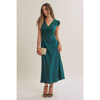 GRACEFUL DRAPE DRESS