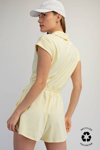 Butter Soft Quarter Zip Romper