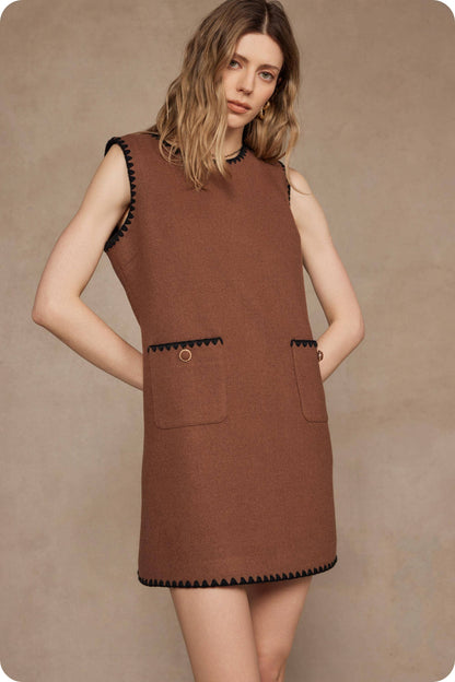 Chelsea Boucle Mini Dress