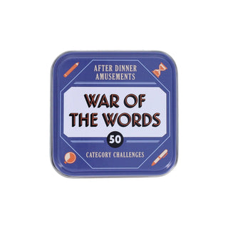 After Dinner Amusements: War of the Words