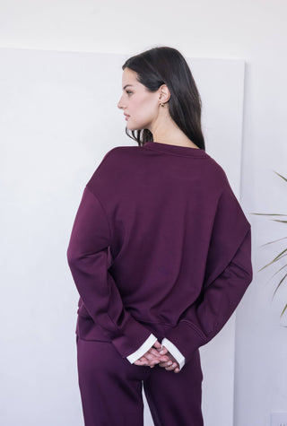 Creme Lounge Lila Top
