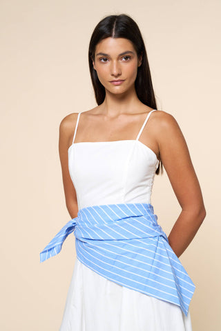 Charleston Banadana Waist Dress