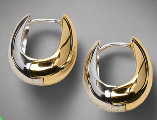 MayMay Undecided Hoop Earrings- PVD Waterproof