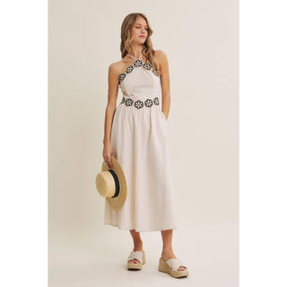 Sunset Terrace Halter Dress