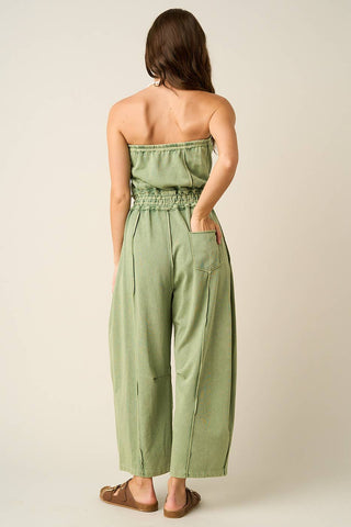 SAGE BARREL LEG JUMPSUIT