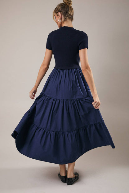 Modern Muse Mixed Tier Dress