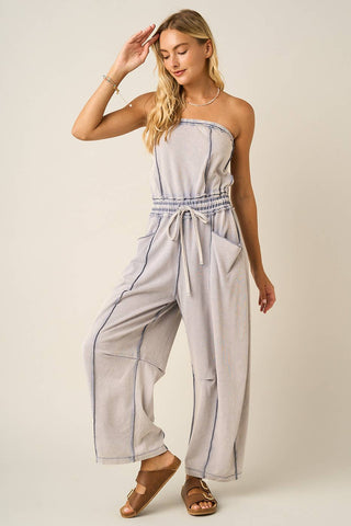 SAGE BARREL LEG JUMPSUIT