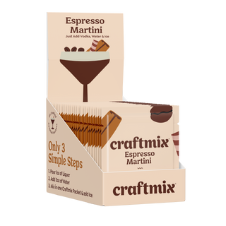 Espresso Martini Cocktail / Mocktail Mixer - 24ct Caddy