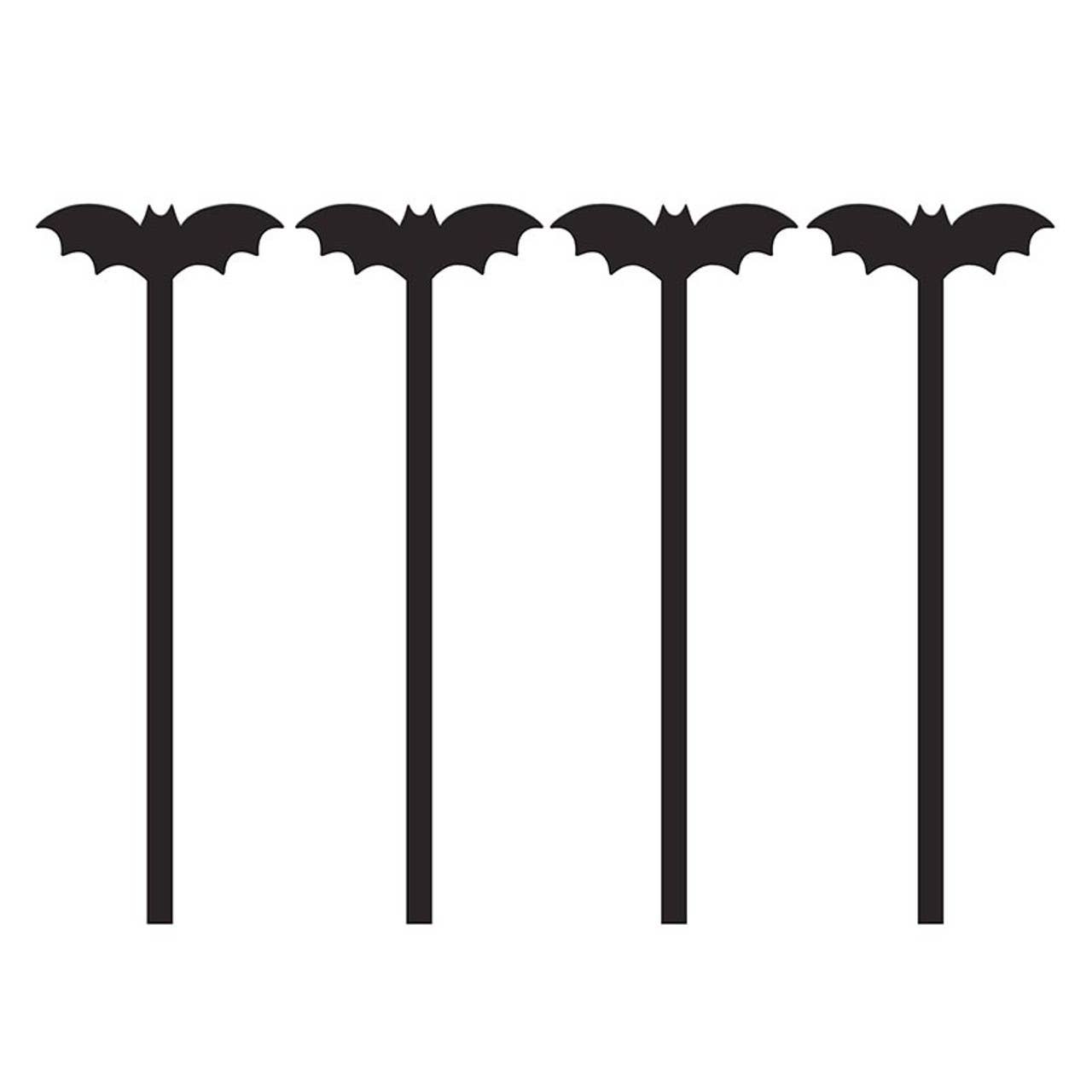 Acrylic Stir Sticks - Bat