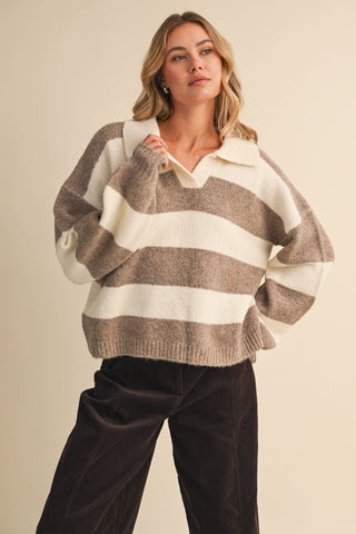The Sloane Striped Sweater