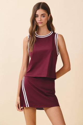 GETTING COCKY Sleeveless Athletic Top