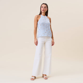 We Shell Halter Top