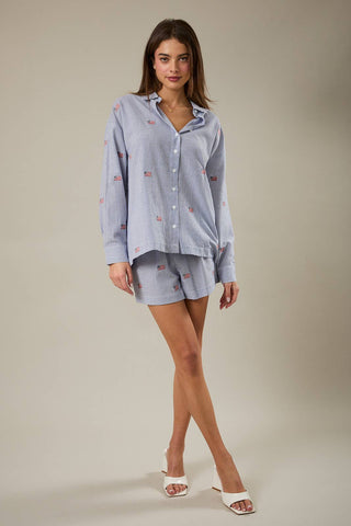 GBA Button Down Shirt