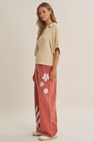 SLUB RIB DOLMAN SWEATER