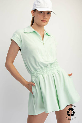 Butter Soft Quarter Zip Romper