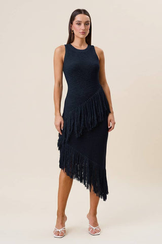 Asymmetric Fringe Midi