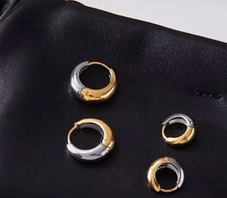 MayMay Undecided Hoop Earrings- PVD Waterproof