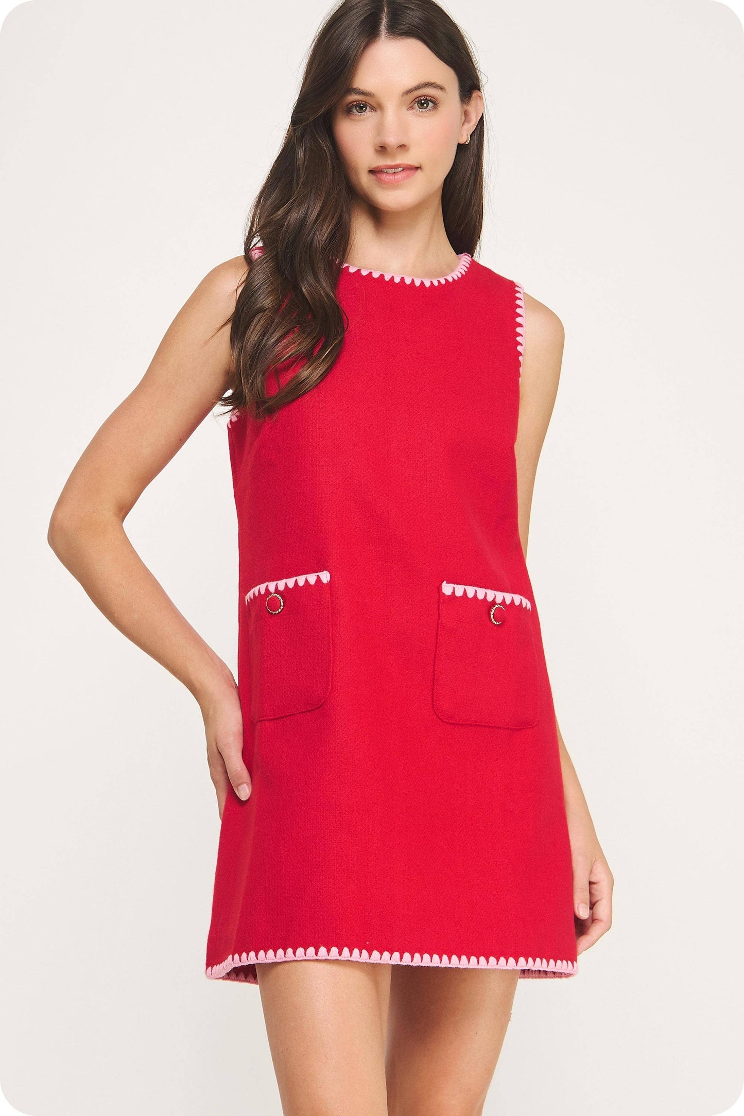 Chelsea Boucle Mini Dress