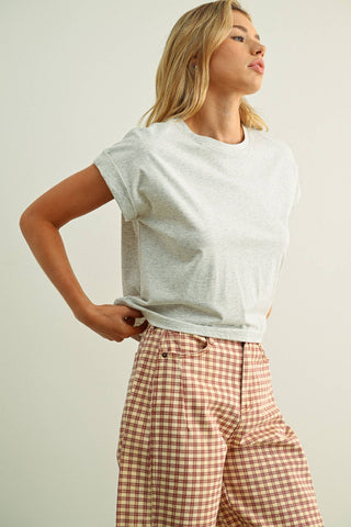 Blackout Crop Tee