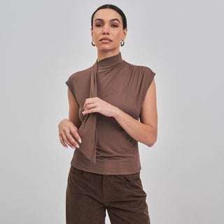 Scarf top