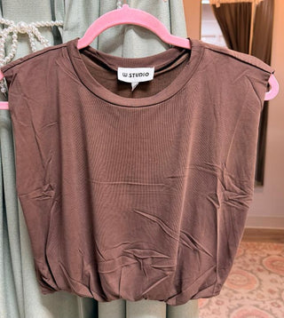 Chestnut Bubble Top