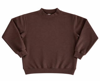 Custom Embroidered Mockneck Sweatshirt